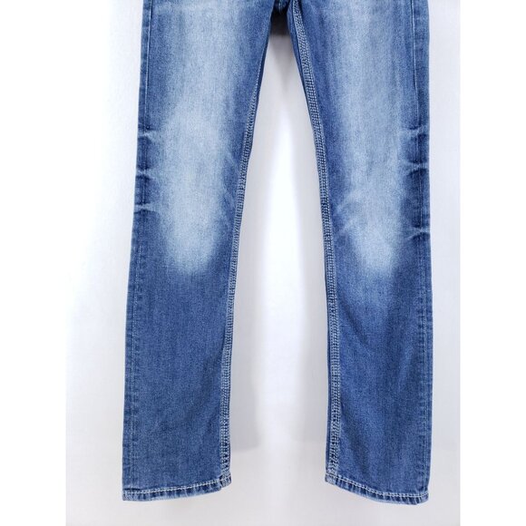 BKE Alec Straight Leg Jeans Mens Size 29R Medium Wash Denim Stretch - Picture 6 of 11